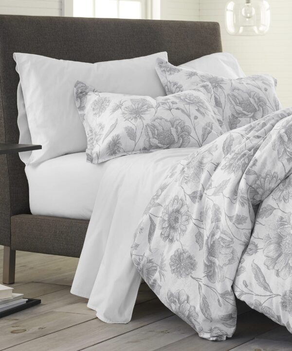 Gannon Organic 100% Cotton Percale Comforter Set